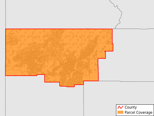 Iron County Utah GIS Parcel Data Download Coverage