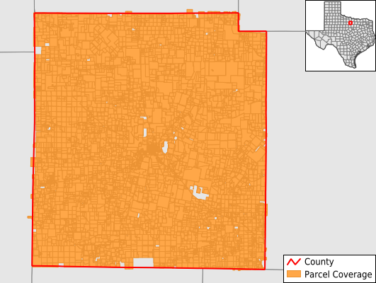 Jack County Texas GIS Parcel Data Download Coverage
