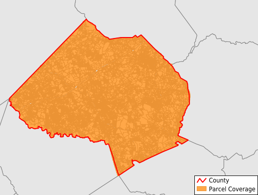 Jackson County Georgia GIS Parcel Data Download Coverage