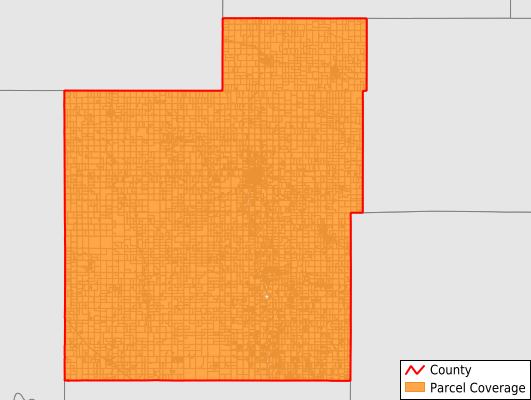 Jackson County Kansas GIS Parcel Data Download Coverage