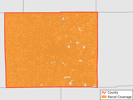 Jackson County Michigan GIS Parcel Data Download Coverage
