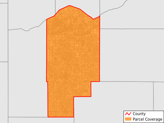 Jasper County Indiana GIS Parcel Data Download Coverage