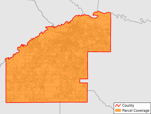 Jeff Davis County Georgia GIS Parcel Data Download Coverage
