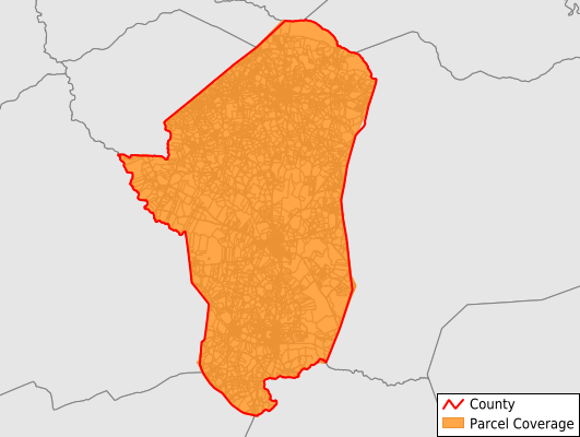 Jefferson County Georgia GIS Parcel Data Download Coverage