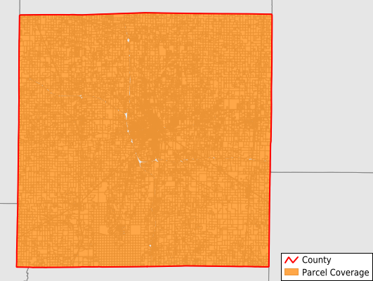 Jefferson County Illinois GIS Parcel Data Download Coverage