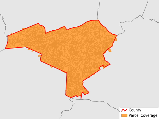 Johnson County Georgia GIS Parcel Data Download Coverage
