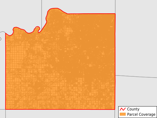 Johnson County Kansas GIS Parcel Data Download Coverage