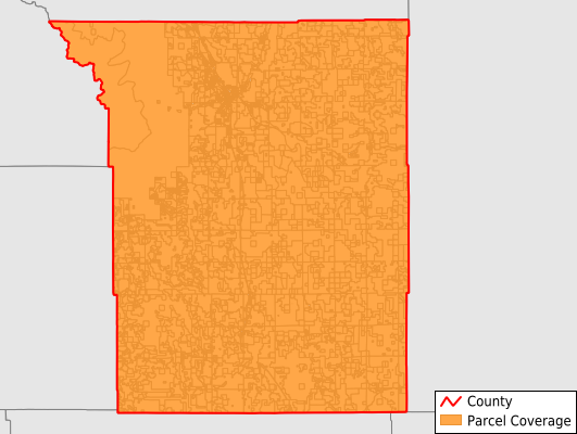 Johnson County Wyoming GIS Parcel Data Download Coverage
