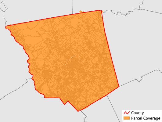 Jones County Georgia GIS Parcel Data Download Coverage