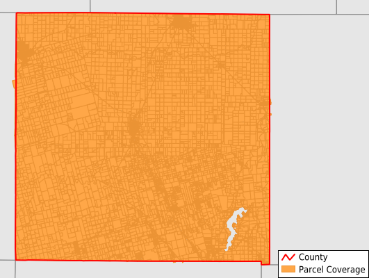 Jones County Texas GIS Parcel Data Download Coverage
