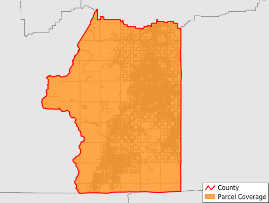 Josephine County Oregon GIS Parcel Data Download Coverage