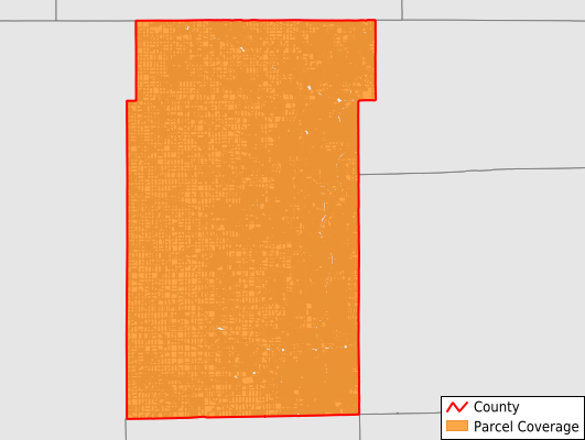 Kane County Illinois GIS Parcel Data Download Coverage
