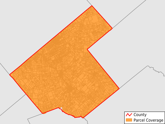 Karnes County Texas GIS Parcel Data Download Coverage
