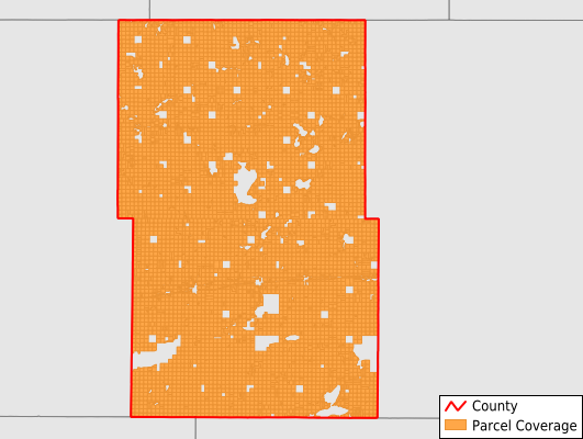 Kidder County North Dakota GIS Parcel Data Download Coverage