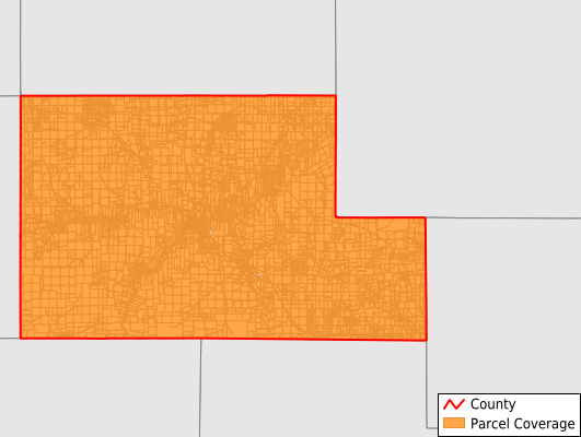 Kimble County Texas GIS Parcel Data Download Coverage