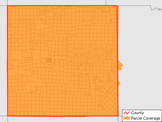 King County Texas GIS Parcel Data Download Coverage