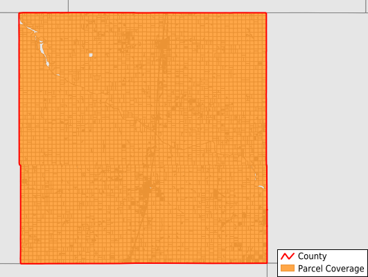 Kingfisher County Oklahoma GIS Parcel Data Download Coverage