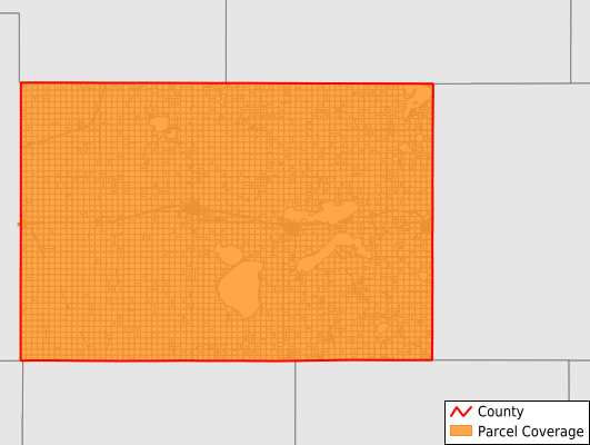 Kingsbury County South Dakota GIS Parcel Data Download Coverage