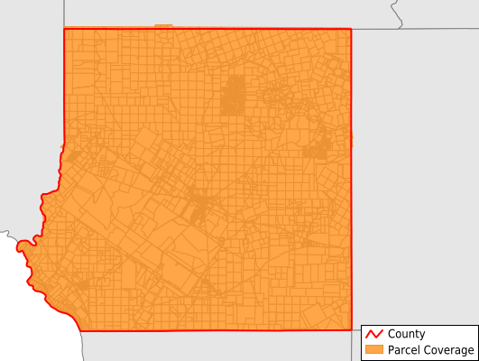 Kinney County Texas GIS Parcel Data Download Coverage