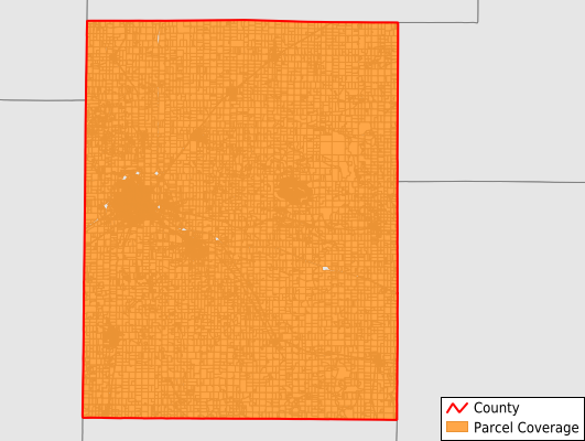 Knox County Illinois GIS Parcel Data Download Coverage