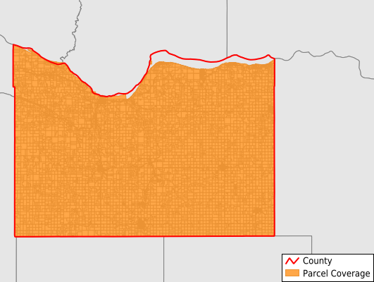 Knox County Nebraska GIS Parcel Data Download Coverage