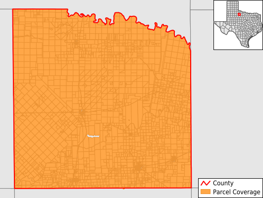 Knox County Texas GIS Parcel Data Download Coverage