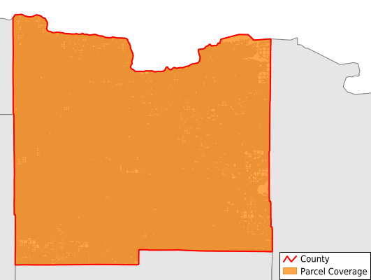 Koochiching County Minnesota GIS Parcel Data Download Coverage