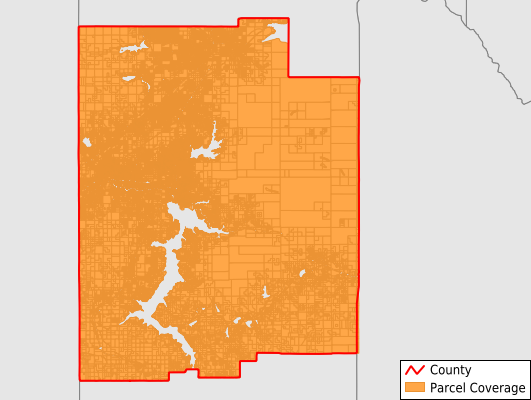 Kootenai County Idaho GIS Parcel Data Download Coverage