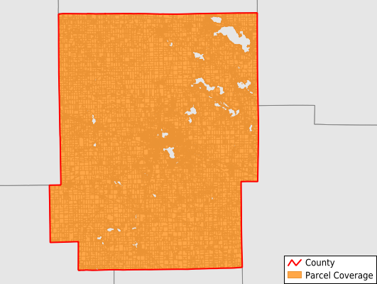 Kosciusko County Indiana GIS Parcel Data Download Coverage