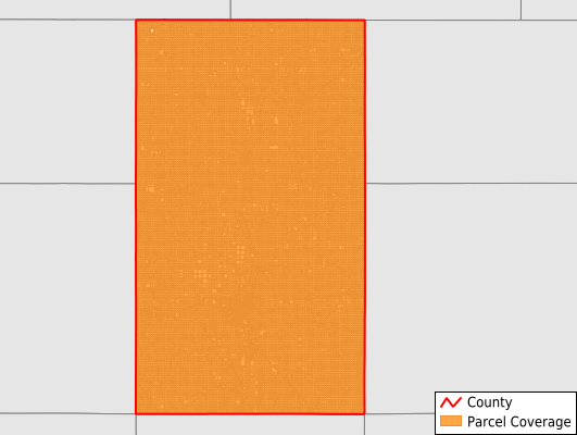 Kossuth County Iowa GIS Parcel Data Download Coverage