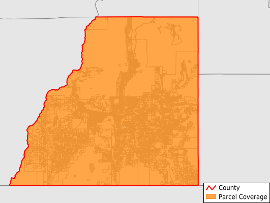 La Plata County Colorado GIS Parcel Data Download Coverage
