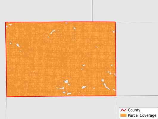 LaGrange County Indiana GIS Parcel Data Download Coverage