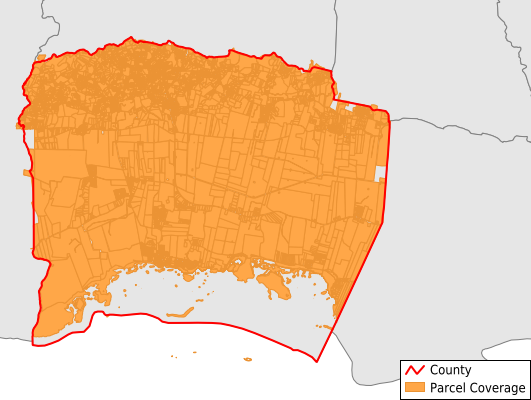 Lajas Municipio Puerto Rico GIS Parcel Data Download Coverage