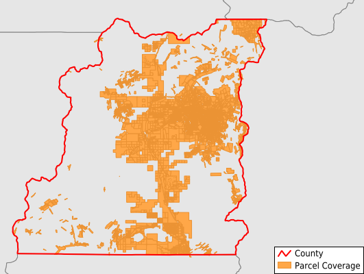 Lake County Colorado GIS Parcel Data Download Coverage