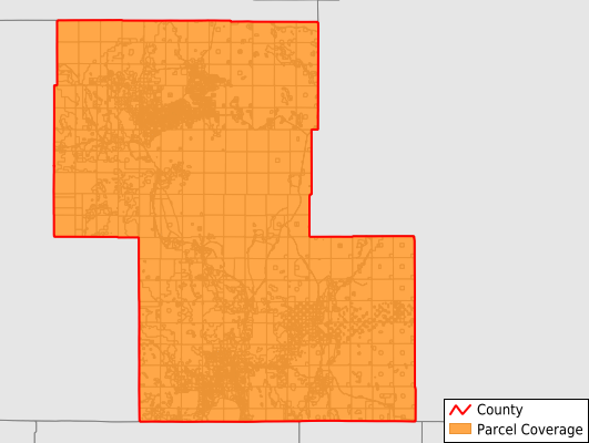 Lake County Oregon GIS Parcel Data Download Coverage