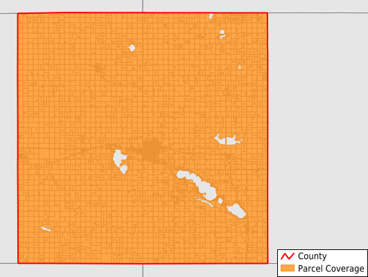 Lake County South Dakota GIS Parcel Data Download Coverage