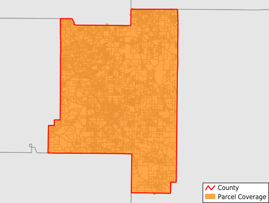 Lamar County Georgia GIS Parcel Data Download Coverage