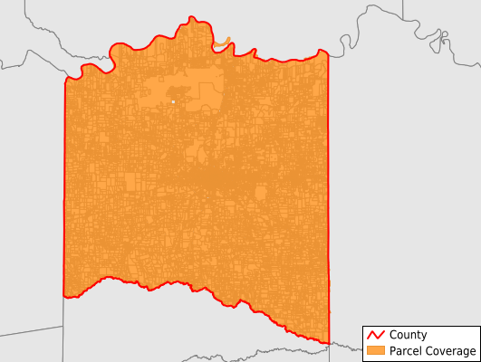 Lamar County Texas GIS Parcel Data Download Coverage