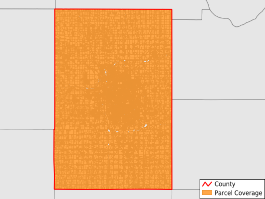 Lancaster County Nebraska GIS Parcel Data Download Coverage