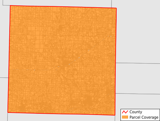 Lawrence County Missouri GIS Parcel Data Download Coverage