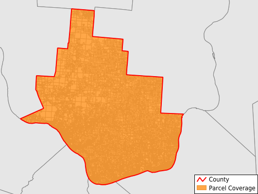 Lawrence County Ohio GIS Parcel Data Download Coverage