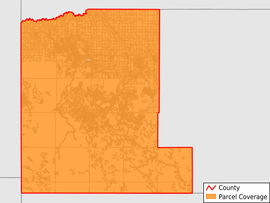 Lawrence County South Dakota GIS Parcel Data Download Coverage
