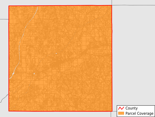 Leake County Mississippi GIS Parcel Data Download Coverage