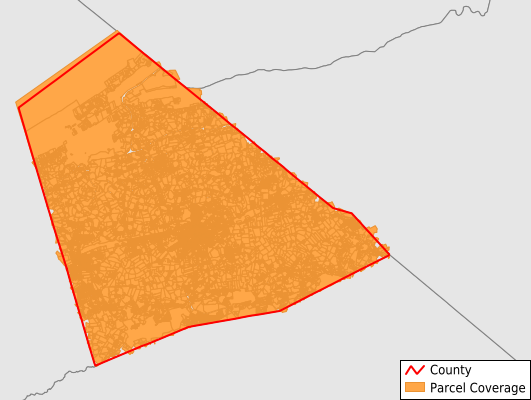 Lebanon County Pennsylvania GIS Parcel Data Download Coverage