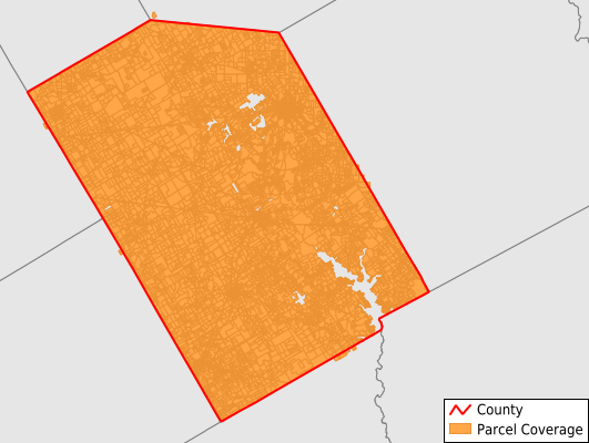 Limestone County Texas GIS Parcel Data Download Coverage