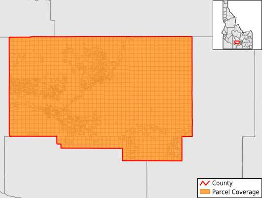 Lincoln County Idaho GIS Parcel Data Download Coverage