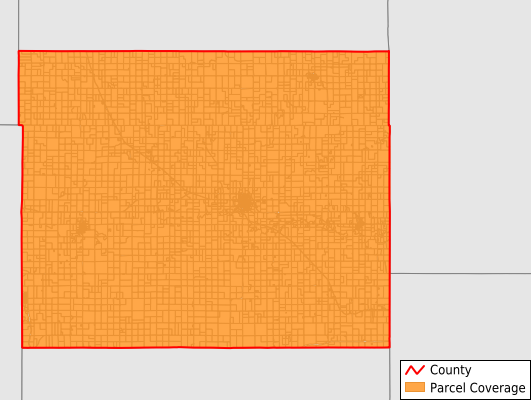 Lincoln County Kansas GIS Parcel Data Download Coverage