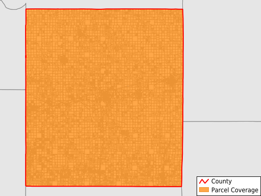 Lincoln County Oklahoma GIS Parcel Data Download Coverage