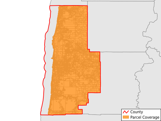 Lincoln County Oregon GIS Parcel Data Download Coverage