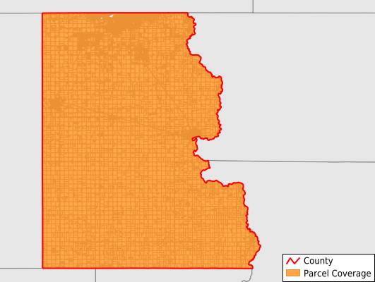 Lincoln County South Dakota GIS Parcel Data Download Coverage